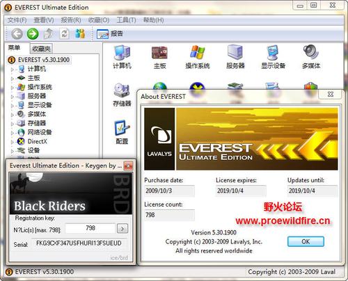 everest硬件检测仲夏版