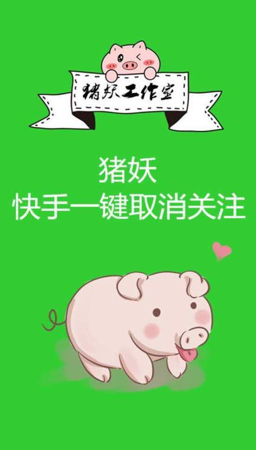 快手取关软件猪妖安卓破解无付费版