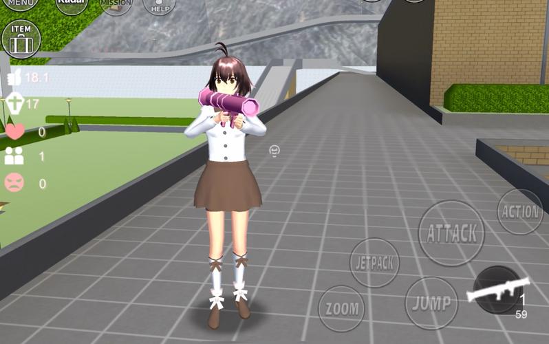 校园女生模拟器桃子PC破解版