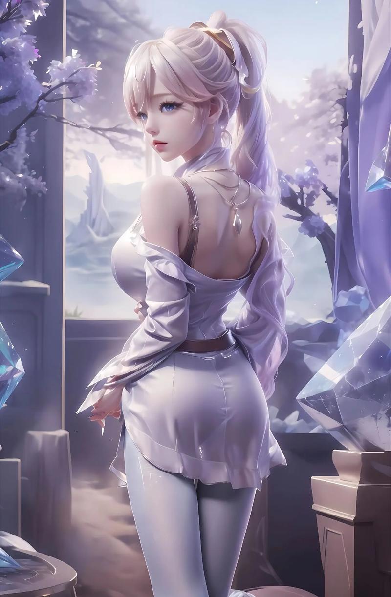姬小满裸妆妆前乳发呆