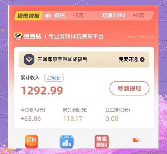 豆豆实测趣玩赚钱
