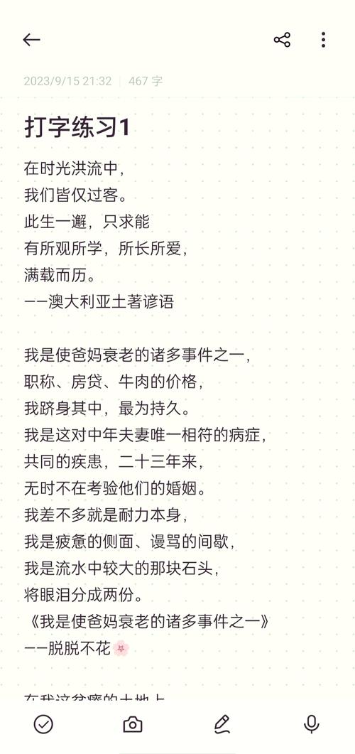 在线打字练习文章