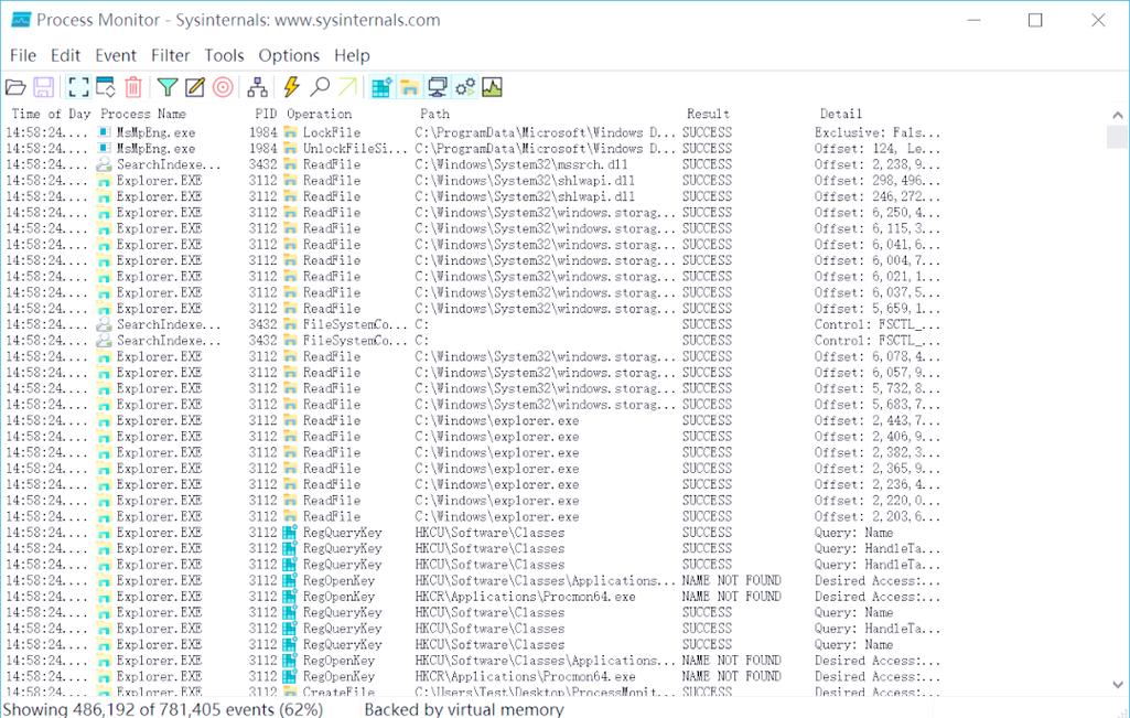 process monitor中文版