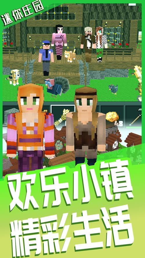 迷你庄园盒子小镇游戏