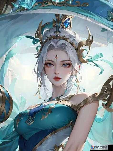 王者荣耀伽罗张嘴流眼泪图