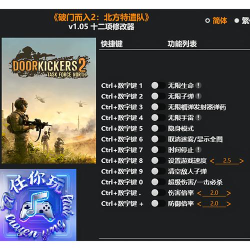 破门而入内置修改器