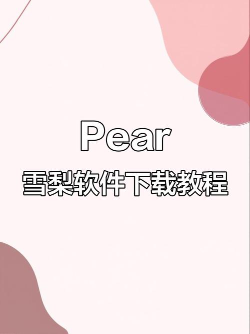 pear雪梨APP下载下载2026最新版