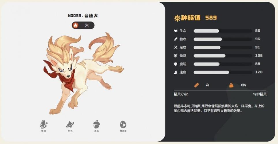洛克王国音速犬配招